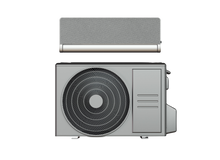 Indlæs billede til gallerivisning Varmepumpe silver og sølv ELL_Nordjysk Varmepumpe Teknik