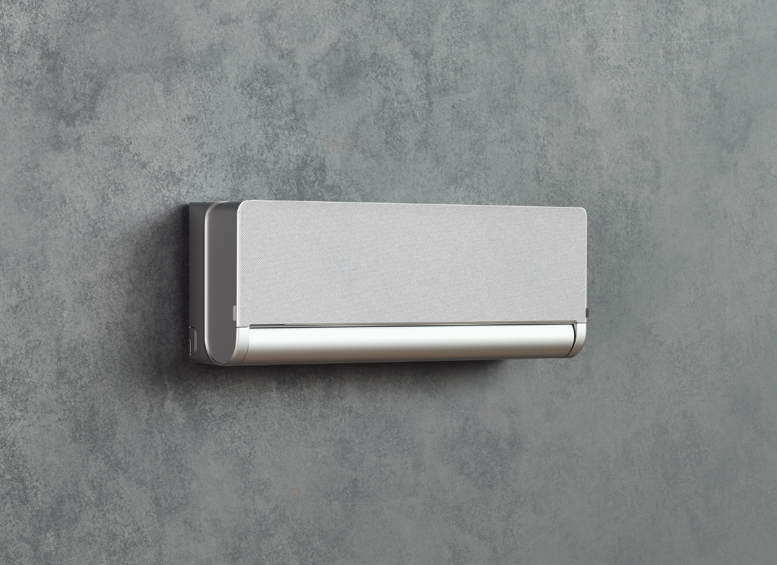 ELL Front Silver • inklusiv standardmontering – Nordjysk Varmepumpeteknik